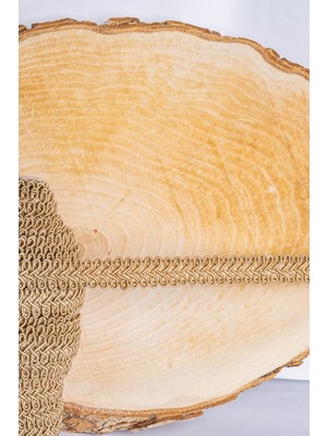 Mefaks Tekstil Koç Boynuzu Şerit 1.5 cm 50 Metre Dekoratif Süsleme Şeridi Perde Aksesuar