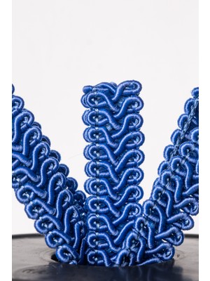 Mefaks Tekstil Koç Boynuzu Şerit 1.5 cm 50 Metre Dekoratif Süsleme Şeridi Perde Aksesuar