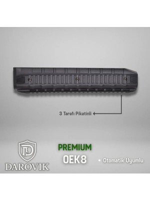 Darovik OEK8 Otomatik El Kundağı Full Pikatinli El Dipçiği (12 Kalibre)
