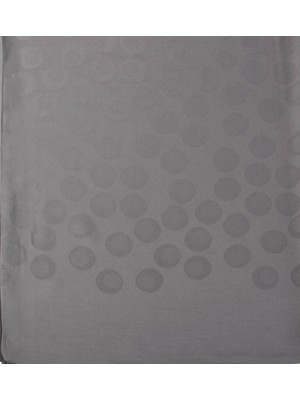 Şehr-i Şal Şehri Şal Puantiye Desen Jakarlı Şal Gri