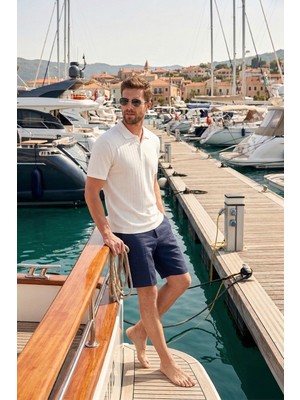 Buratti Pamuklu Kısa Kollu Düğmeli Polo T Shirt Erkek Polo T Shirt 5904051