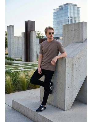 Buratti Pamuklu Bisiklet Yaka Kısa Kollu T Shirt Erkek T Shirt 5904114