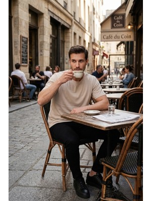 Buratti Pamuklu Regular Fit Bisiklet Yaka T Shirt Erkek T Shirt 5904074