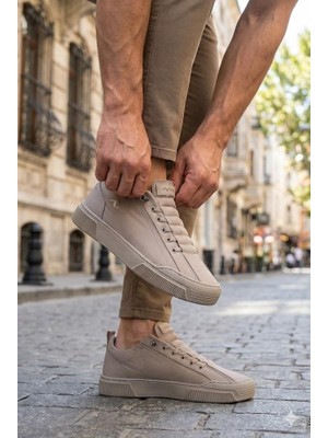Fort Noka Champ Rahat Memory Foam Iç Taban Keten Sneaker Erkek Ayakkabı