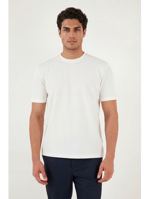 Buratti Pamuklu Bisiklet Yaka Kısa Kollu T Shirt Erkek T Shirt 5904115