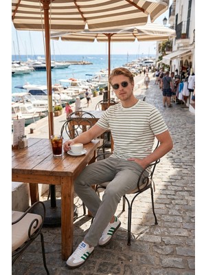 Buratti Comfort Boru Paça Normal Bel Pantolon Erkek Kot Pantolon 4412C66TEXAS