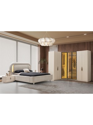 Doressa Falun Köşe Yatak Odası Takımı