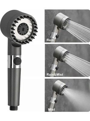 Akinco Masaj Etkili Turbolu Çok Fonksiyonlu Filtreli Duş Başlığı Yeni Nesil