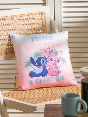 LC Waikiki Lcw Home Karışık Lilo ve Stitch Baskılı Kırlent 30 cm