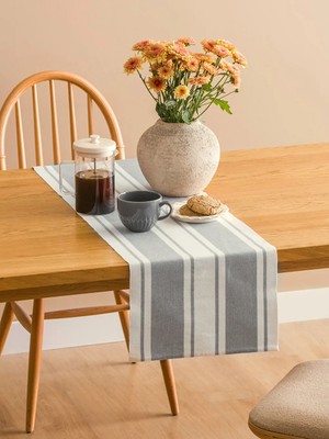 LC Waikiki Lcw Home Karışık Çizgili Runner 35X120 cm