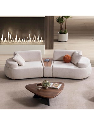 Eymense Rio Sehpa Modüllü Dörtlü Koltuk