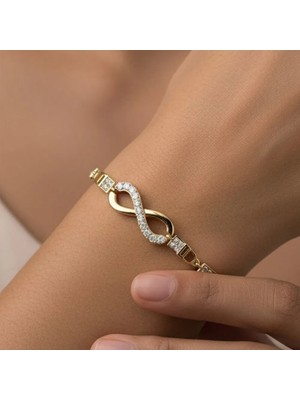 Xuping Jewelry Sonsuz Zirkon Taşlı Bileklik