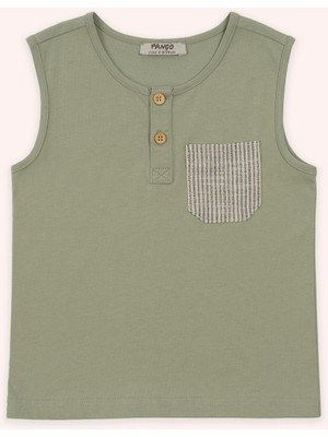 Panço Erkek Bebek Yeşil Atlet