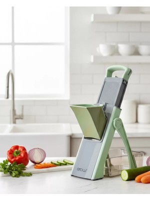 Uravas Store Paslanmaz Çelik El Rendesi Güvenli Kompakt Tasarım