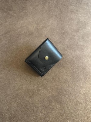 Hatka Leather Craft El Yapımı Hakiki Deri Cüzdan - Dual Fold K2