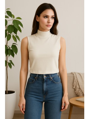 Uravas Store Kadın Kolsuz BODY-(17952)