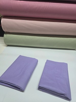 Pınarhome collection 100% Pamuk Düz Kumaş Ranforce Kapaklı Yastık Kılıfı --50X70CM--2 Adet (1 Çift)