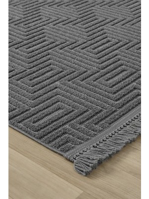 Seyran Halı Ruby Iskandinav Halı Modeli 1550 Antrasit