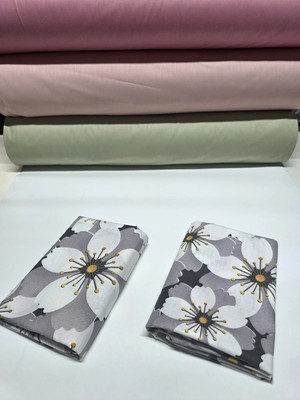 Pınarhome collection 100% Desenli Kumaş Ranforce Kapaklı Yastık Kılıfı --50X70CM--2 Adet (1 Çift)