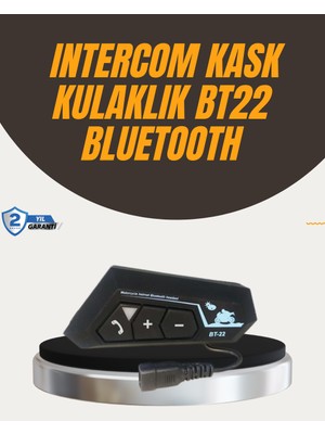Uravas Store Su Geçirmez BT22 Bluetooth Kask Kulaklığı Gps Müzik Uyumlu
