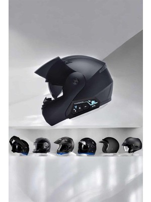 Uravas Store Kask Kulaklığı Motosiklet Intercom Interkom Konuşma Özellikli Su Geçirmez