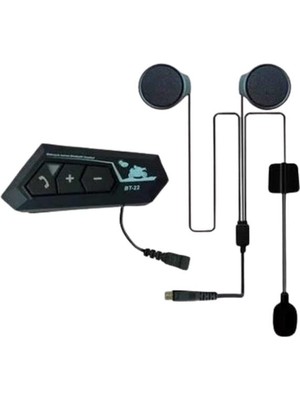 Uravas Store Intercom Bluetooth Kask Kulaklık Motosiklet Kulaklık 5.0 Bluetooth