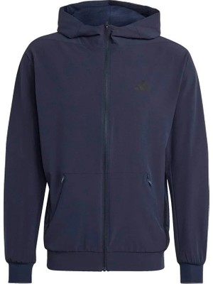 Adidas D4T Hybrıd Fz H Erkek  Mavi  Ceket KA4822