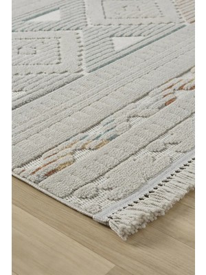 Seyran Halı Ruby Iskandinav Halı Modeli 1551 Multi Gri