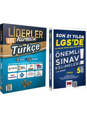 Yargı Yayınevi Lgsde Son 21 Yılda Çıkan Önemli Türkçe Sınav Kelimeleri & Liderler Karması Türkçe Deneme