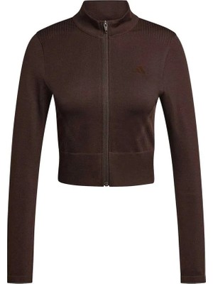 Adidas We Knıt Jkt Kadın  Kahverengi  Ceket KE5821