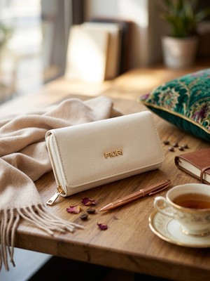 Fiori Suni Deri Kadın Cüzdan