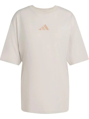 adidas W ANML G T Kadın  Bej  T-shirt KB9418
