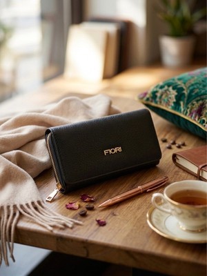 Fiori Suni Deri Kadın Cüzdan