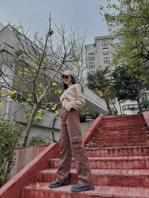 Paradise Sda Kargo Cep Wide Leg Pantolon 645651