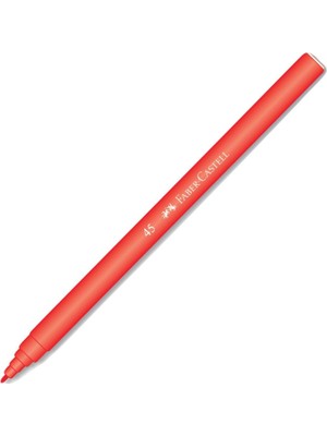 Faber-Castell Kırmızı Keçeli Kalem 10 Adet