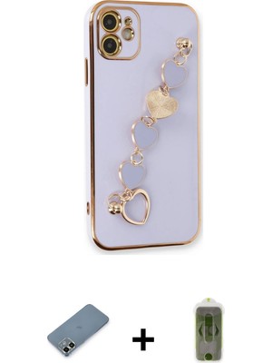 Cepte Toptan iPhone 12 Nova Işık Prime - Siyah Joko Magic 5d Hayalet Cam + Açık Yeşil Metal Kamera Lens Koruma Cam