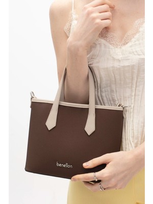 United Colors Of Benetton Benetton Kadın Kol Çantası Kahve - Taş BNT1835