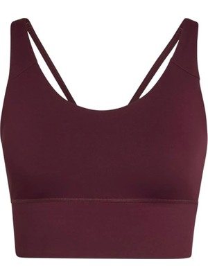 Adidas W 3ss Ess Ms Kadın  Bordo  Sporcu Sütyeni HZ0874