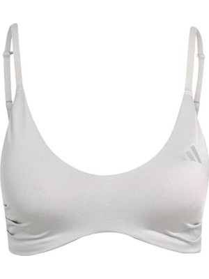 Adidas Kadın  Gri  Sporcu Sütyeni Opt Ess S Lbra KF4604
