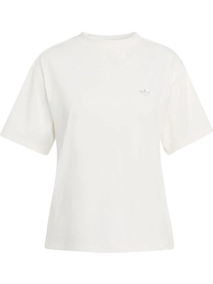 Adidas P Ess T Kadın  Beyaz  T-Shirt KC8856
