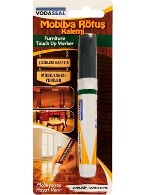 Uravas Store Mobilya Rötuş Kalemi Tekli Antrasit