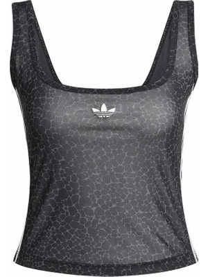 Adidas Aop Tank Top Kadın  Siyah  Atlet KD2838