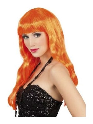 Uravas Store Uzun Peruk Saç Turuncu (1177)