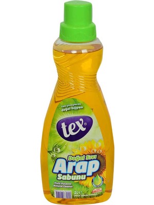 Uravas Store Doğal Sıvı Arap Sabunu Limon Kokulu Tüm Yüzeylerde Doğal Hijyen 1 Lt