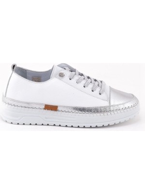 Venüs 26150001Y Kadın Hakiki Deri Parçalı Lastikli Comfort Sneaker Ayakkabı
