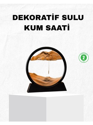 MiraLive Dekoratif Kum Saati – Şık Masa Üstü Aksesuar, Dayanıklı Malzeme, Modern ve Klasik Tasarım