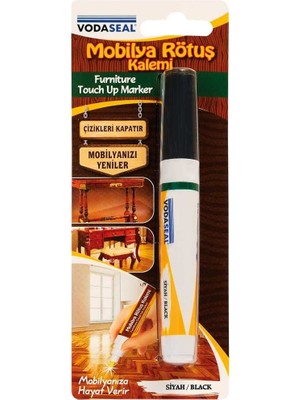 Uravas Store Mobilya Rötuş Kalemi Tekli Siyah