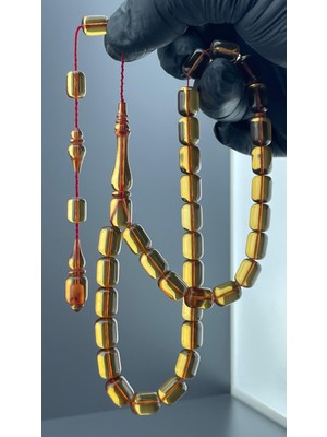 Çakır Tesbih Ateş Kehribar Tesbih