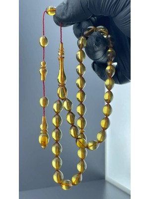 Çakır Tesbih Ateş Kehribar Tesbih