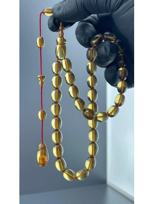 Çakır Tesbih Ateş Kehribar Tesbih